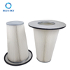 Industrial Vacuum Cleaner Filter Cartridge Flange Cone Dust Filter Air Filter