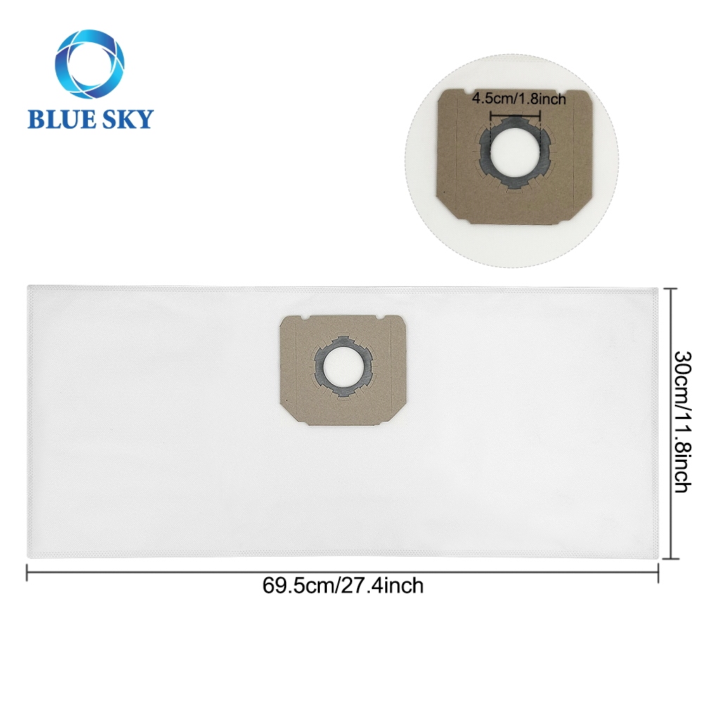 Vacuum Cleaner Dust Filter Bag fits for Karcher Wd4, Wd5, Mv4, Mv5mv6 Wet & Dry Vacuums