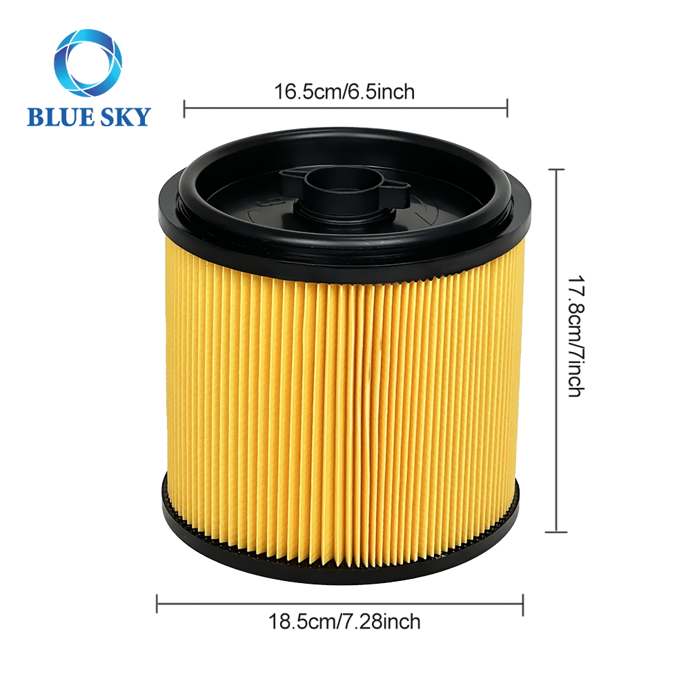 VCFs Filter Replacement Compatible with Vacmaster 5-16 Gallon Wet/Dry Vacs Shop Vac 5-20 Gal Vacs VBV1210