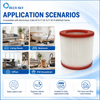 Vacuum Filters Compatible with Electrolux YL66-20 YL77-20 YL77-30 YLW6263A Series Vacuum Cleaner Parts