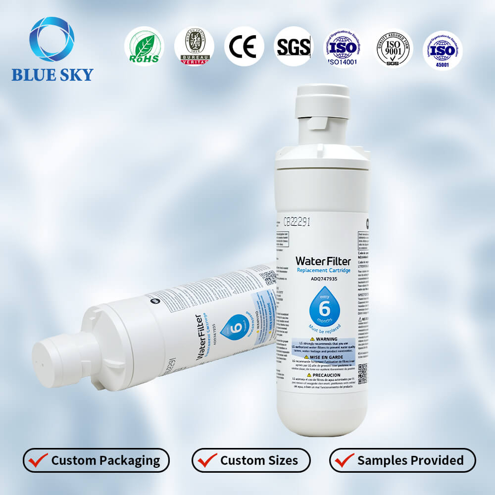Blue Sky Filter Wholesale Refrigerator Water Filter for LG LT1000P