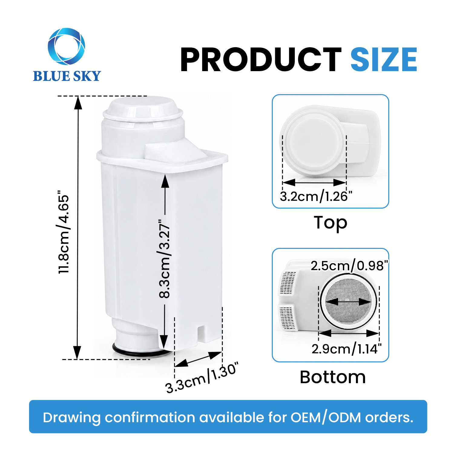 CA6702 coffee water filter cartridge compatible with Philips Saeco Gaggia Intenza+ CA6702/00 21001711 coffee machines