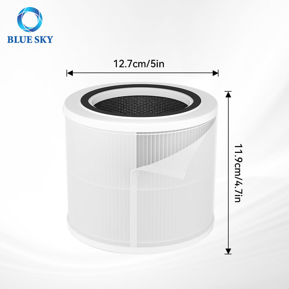3-in-1 AP103 Air Purifier Replacement Filter for AromaRoom AP103 Size