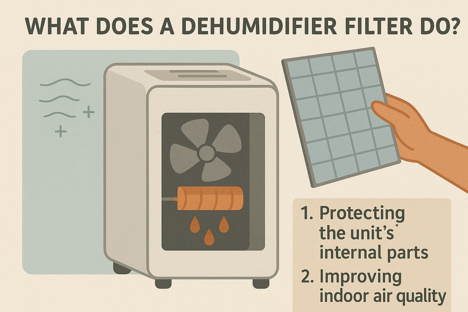 What Does a Dehumidifier Filter Do