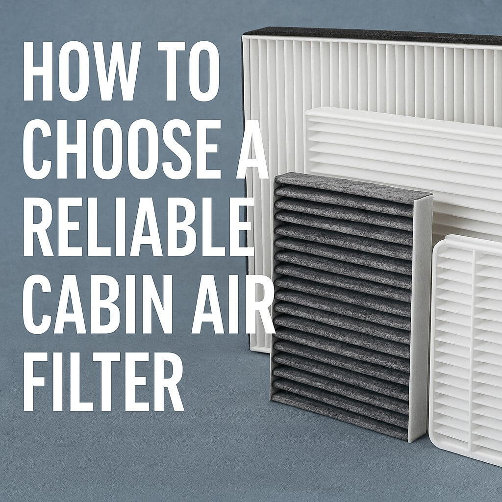 How to Choose a Reliable Cabin Air Filter | Protect Your Car & Health