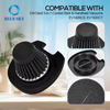 Vacuum Cleaner HEPA Filter for Dirt Devil EV1426CS EV1520CT 3-in-1 Lightweight, Corded Stick Vacuum Cleaner Parts Replacement