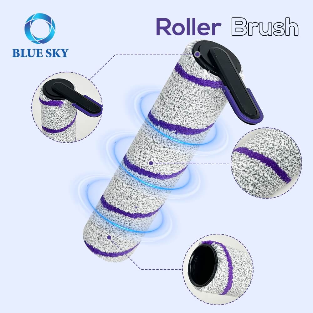 Detail of Roller Brush Replacement for Narwal S20 Pro Robot Vacuum Cleaner