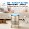 UV-C Air Purifier for Home and Office - HEPA Air Cleaner with Sterilization Function