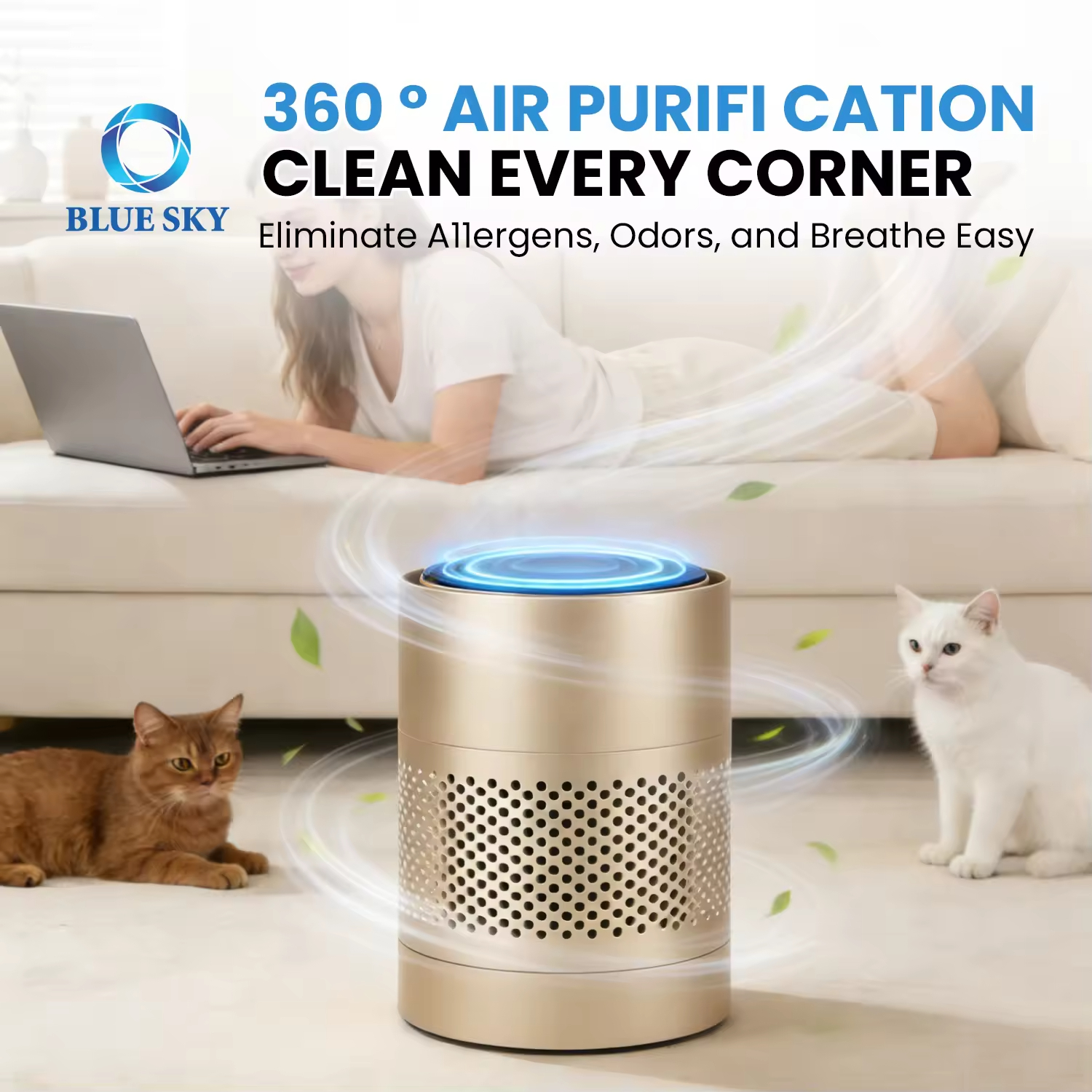 Home Office UV-C Air Purifier (2)
