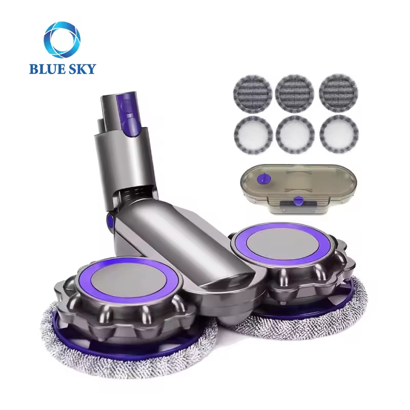Dual Spinning Mop Head Replacement for Dyson V7 V8 V10 V11 Cordless Stick Vacuum Cleaners