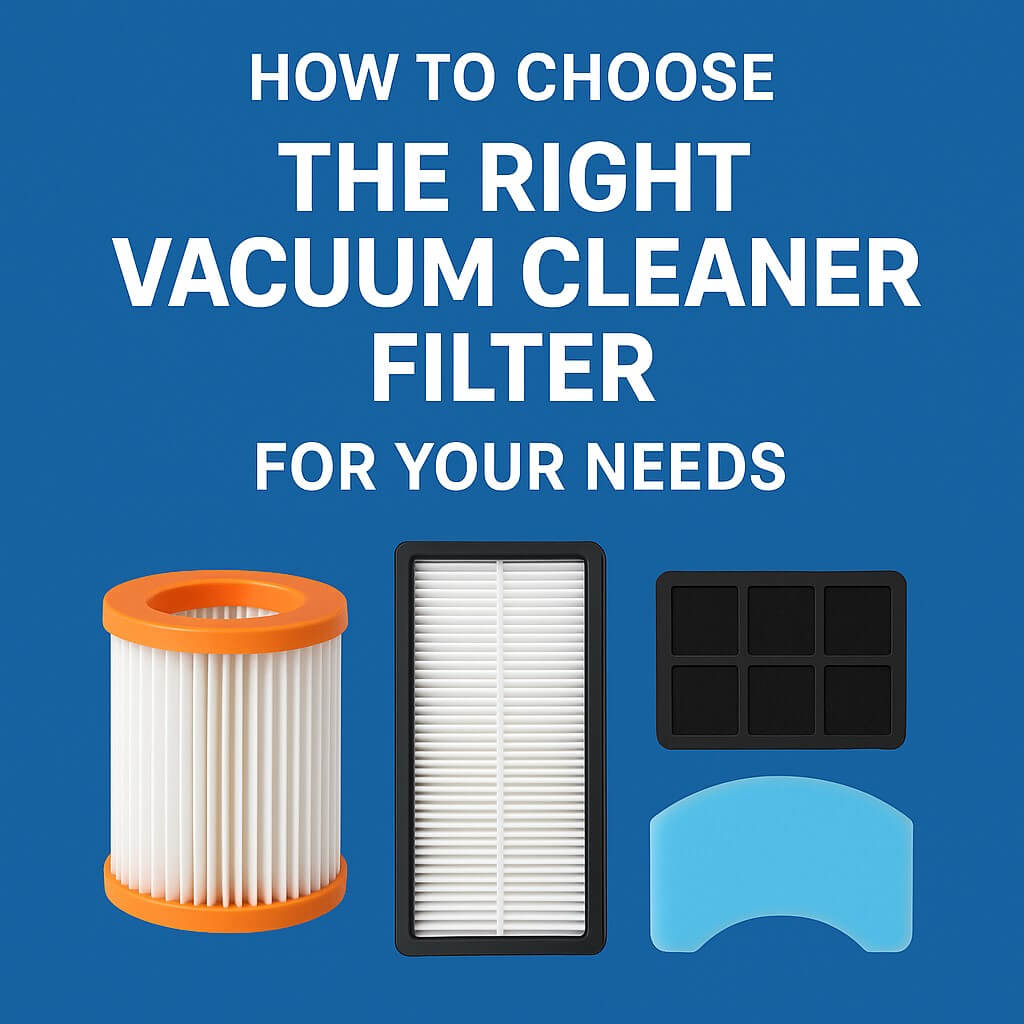 How To Choose The Right Vacuum Cleaner Filter for Your Needs