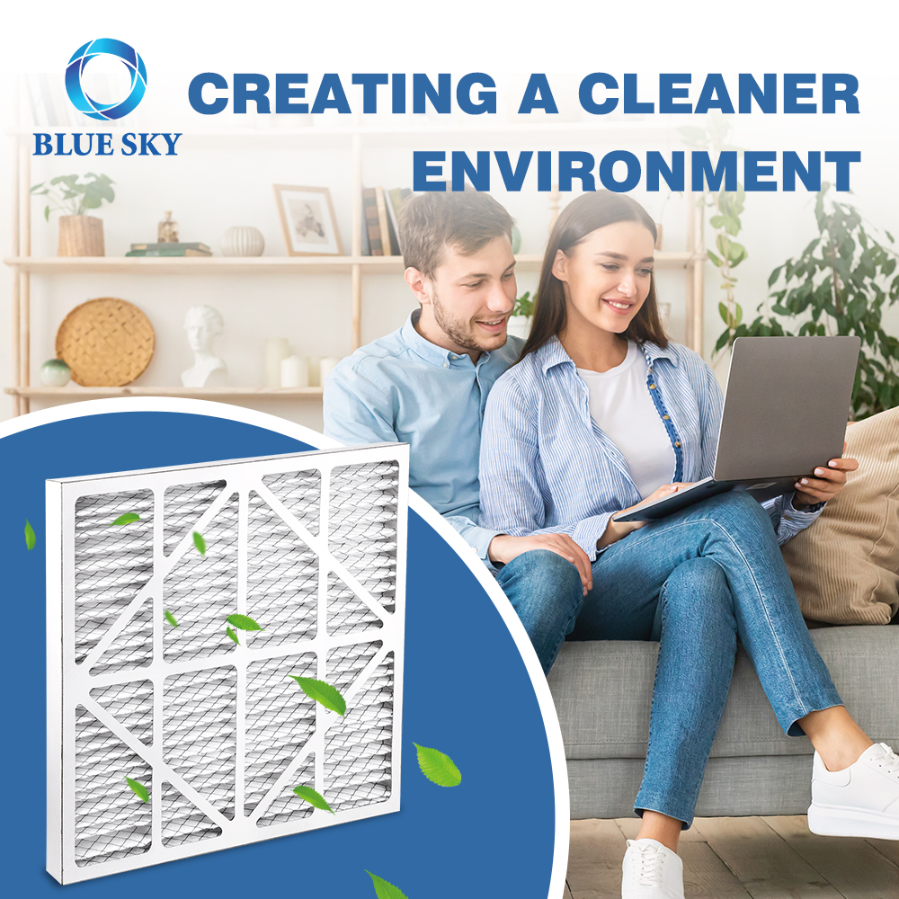 23.2x21.2x1.7 Inch MERV 8 10 13 Pleated Panel HVAC Furnace Air Filter