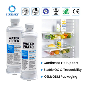 refrigerator water filter replacement compatible with DA97-08006C HAF-QIN EXP RWF4200A high efficiency fridge filter