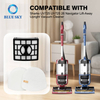 Foam&Felt Filter, HEPA Filter Kit Replacement for Shark UV725 UV725 26 Cu530 Zu560 Zu561 Navigator Liftaway Upright Vacuum Cleaner