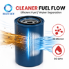 MAR-FUELF-IL-TR replacement 10 micron spin-on marine fuel water separator for compatible Yamahas outboard gasoline fuel systems