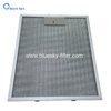 Aluminium Range Hood Grease Filter Replacement for Klarstein AL-Filter 4857
