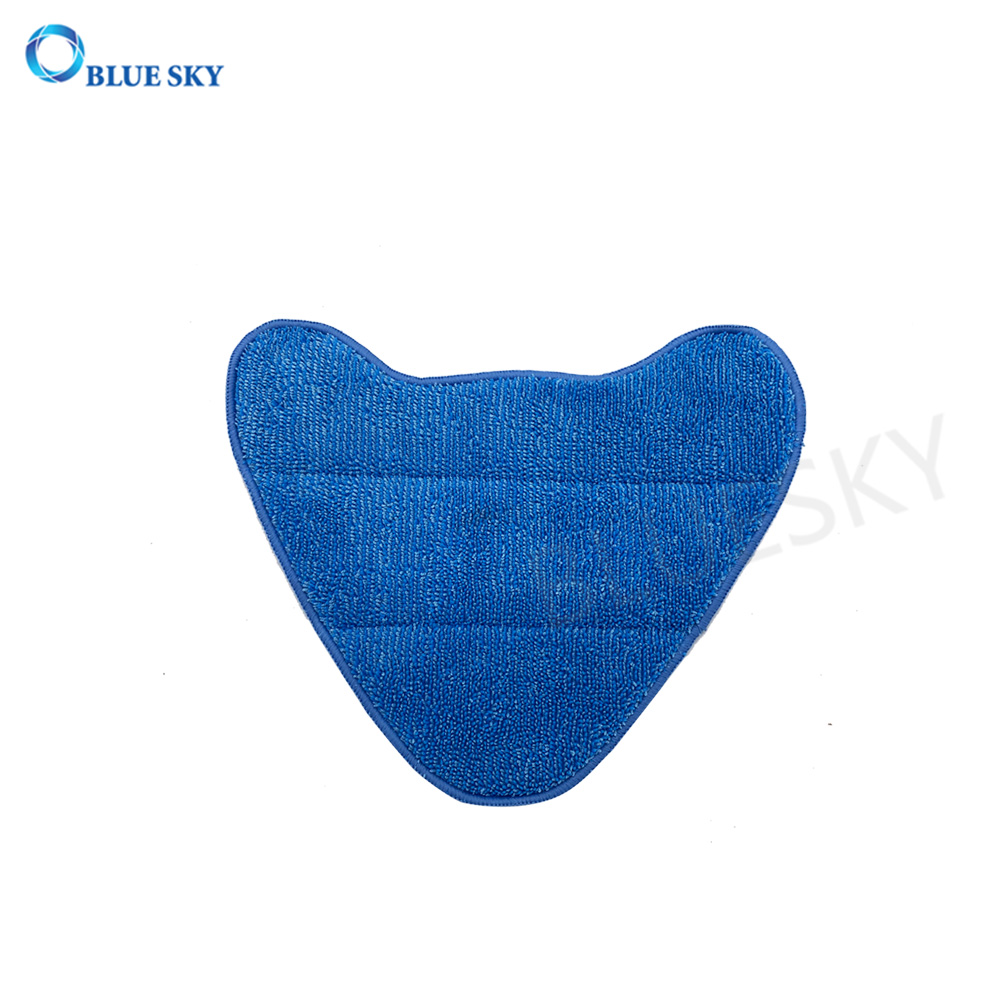Customized Dry Wet Mop Cloth Pads Washable Blue Cloth Mop Pads Compatible with Zorig Vacuum Cleaner Mop Parts