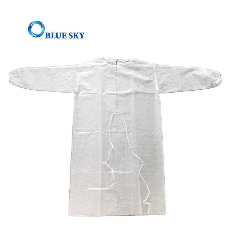 PE Disposable Isolation Gown Non woven Isolation Gown Disposable Protection Suit Hospital Protection Suit Disposable Medical Gowns