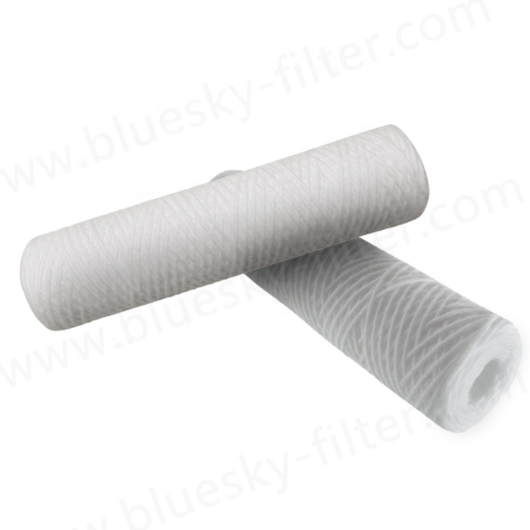 10"X 2.5" Wound String Sediment Water Cartridge Filters 1micron - 20micron