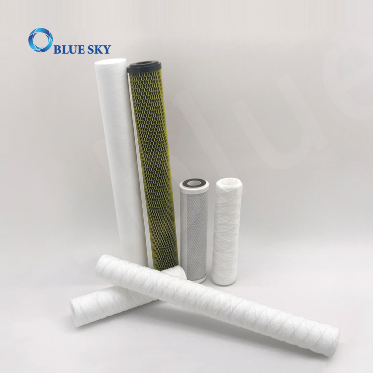 Several classifications of Water filter cartridges types