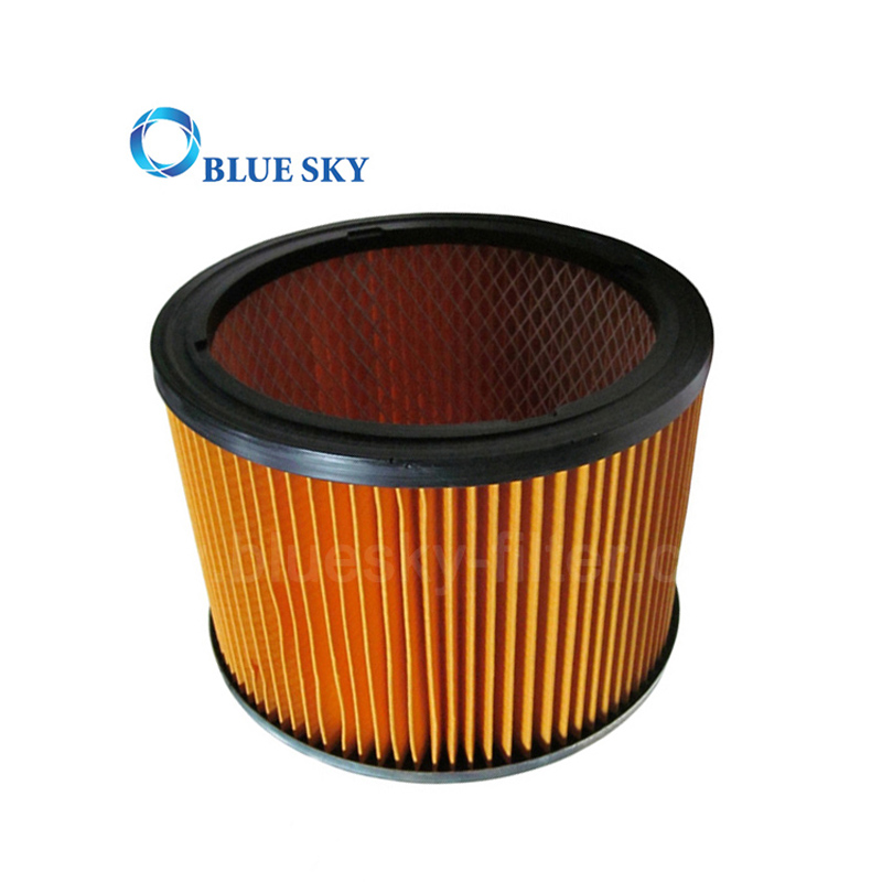 Customized Orange Medium Efficiency Cartridge Canister Vacuum Cleaner Filter Replacements
