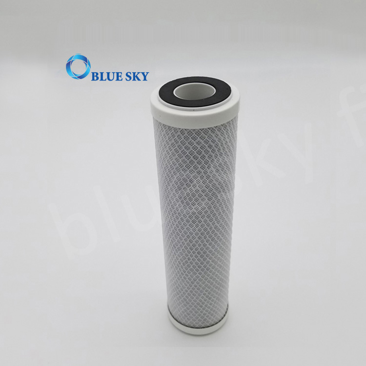10Inch Activated Carbon Filter Cartridge PP Melt Blown Water Filter Cartridge for CTO Water Purifier Filter 