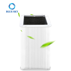 Blue Pure 121 Replacement HEPA Particle and Activated Carbon Filter For Blueair Blue Pure 121 Air Purifier