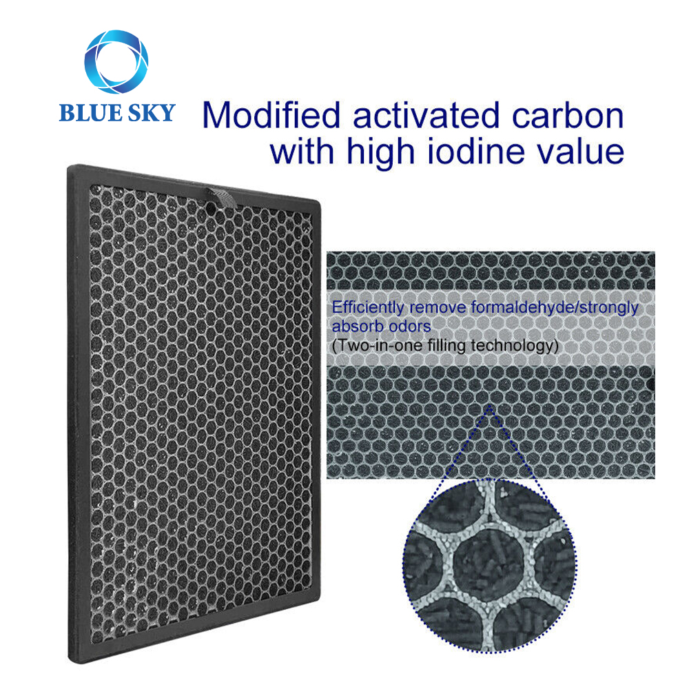 High Quality Sharp Air Purifier Part Activated Carbon Filter Compatible for Sharp FZ-D60HFE / DFE KC-D60E KC-G60L-W KC-D60TA-W