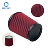 RU-2590 CLAMP-ON Intake Air Filter Replacement for KN Universal High Flow Intake Air Filter