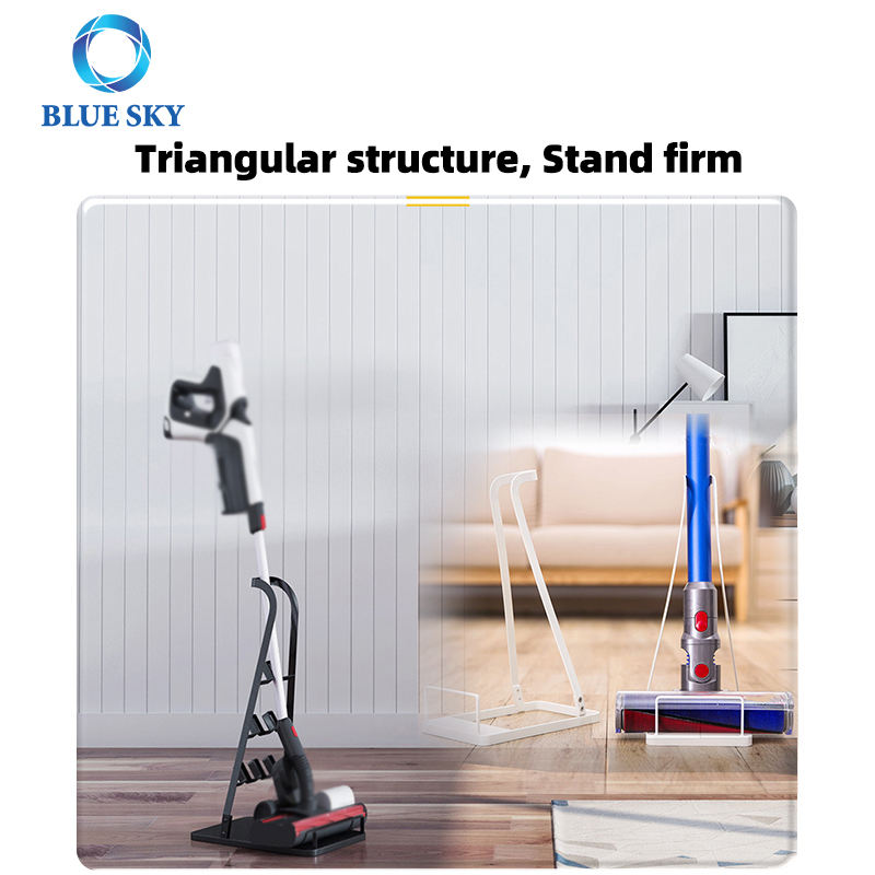 Freestanding Vacuum Stand Stable Metal Storage Stand Docking Station Fit for Dyson Xiaomi Bosch Dreame Vacuum Cleaner