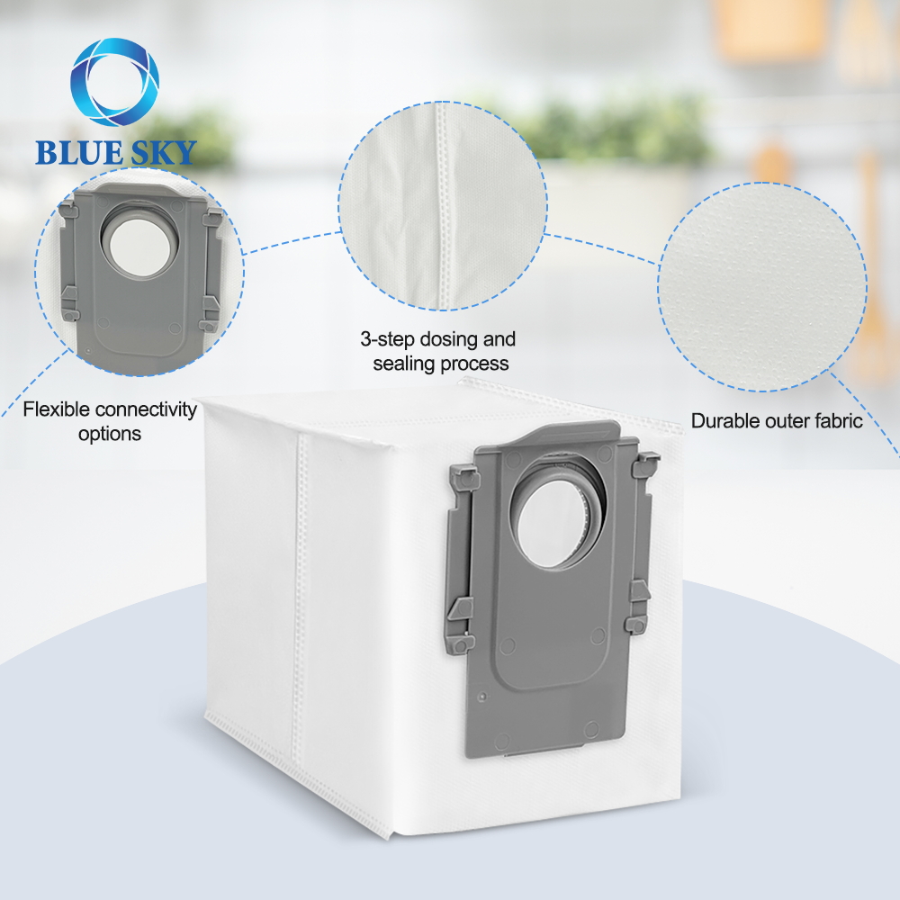 Dust Filter Bag Replacement for Roborock Q Revo /S/PRO /Qrevo Maxv/Qrevo Master / S8 Maxv Ultra/S8 Max Ultra Robot Vacuum Cleaner