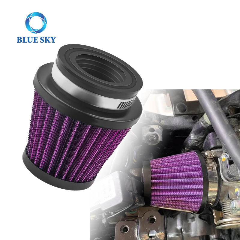 Customized High Flow Short Type Motorcycle Racing Air Filter Intake Filter for Motorcycle Parts