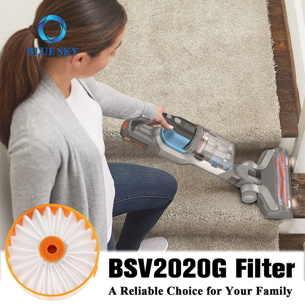 Replacement Black and Decker Bsv2020g Powerseries Cordless Stick Vacuum Cleaner Filter Parts 