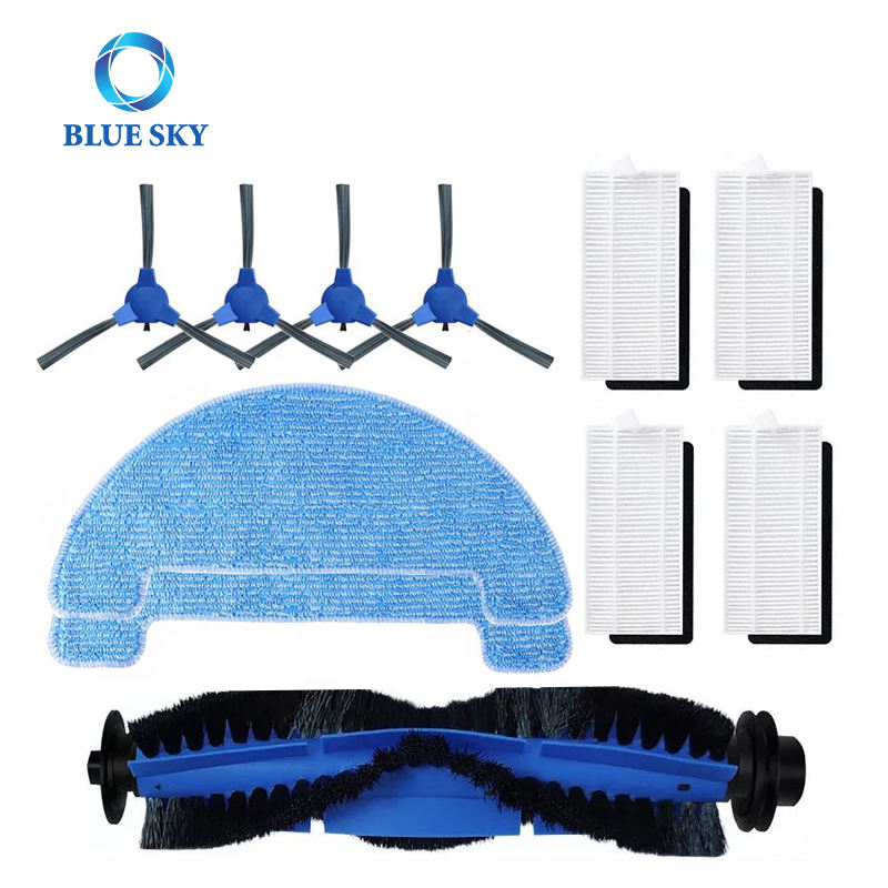 HEPA Filter Side Main Brush Mop Cloth Fit for Polaris PVCR 1226 PVCR 3200 PVCR 1020 Genio Profi 290 Robot Vacuum Cleaner Part