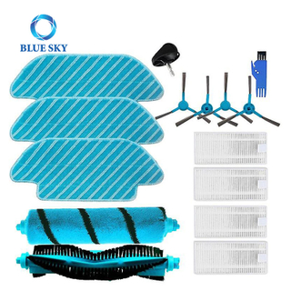 Main Brush Side Brush HEPA Filter Mop Cloth Sweeping Robot Accessories Kit for Cecotec Conga 4090 5090 Robot Vacuum Cleaner
