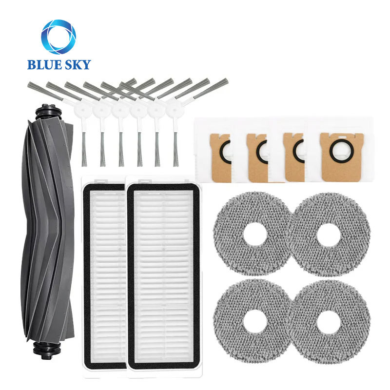 For Dreame Bot L20 Ultra Robot Vacuum Cleaner Spare Parts Accessories Main  Side Brush Hepa Filter Mop Pad Dust Bag