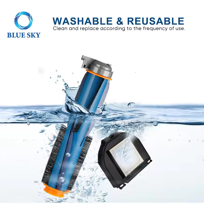 Filter Part Replacement Kit for Shark RV2310 RV2310ae Matrix Robot Vacuum Cleaner
