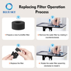 Aroma Pad and Humidifier Filter Compatible with Yzy6001 Chivalz 6L Cool Mist Humidifier