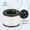 Replacement Filter Ap-S0610L HEPA Filter Compatible with Moo-Ka 3-in-1 Ap-S0610L Air Purifier