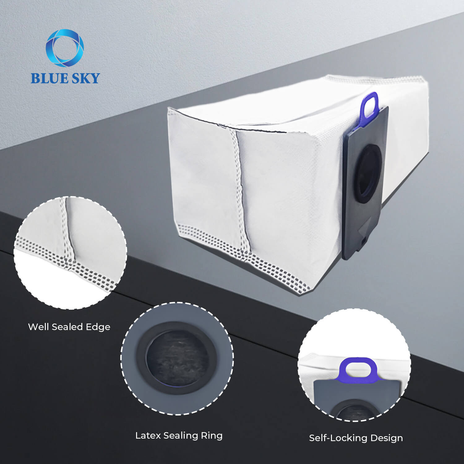 Details of Dust Bags for Narwal Freo Z Ultra Robot Vacuum Cleaner supplied by Nanjing Blue Sky Filter