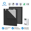 H13 HEPA activated carbon replacement filter compatible with Oneisall PP02 pet air purifier for pet hair dander and odor control