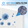 Air purifier replacement filter compatible with KNKA APH4000 2-in-1 HEPA and activated carbon filter replacement parts