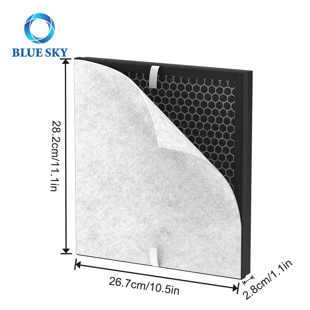 PR1 Replacement Filter for MOOKA Air Purifier Size