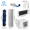 Size of HEPA Filter, Main Brush, Side Brushes, Dust Bag for Ecovacs Deebot T80 Omni T80 Robotic Vacuum Cleaner