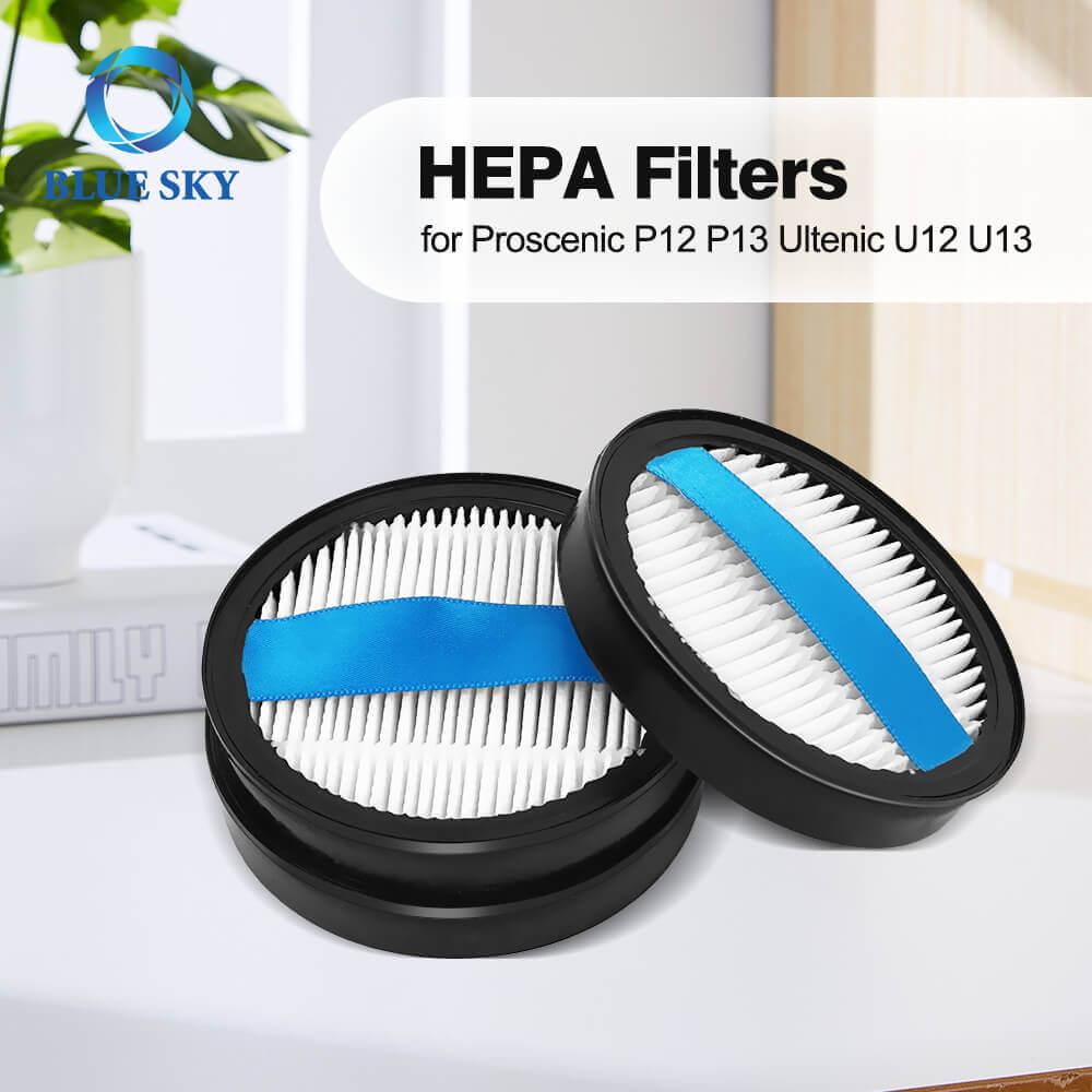 Vacuum Cleaner HEPA Filter for Proscenic P12 P13 Ultenic U12 U13 Vacuum Cleaner