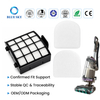 Three-piece H12 HEPA foam and felt filter kit compatible with Sharks PowerDetect AZ3900UK AZ3900UKT AZ3900UKTBK vacuums