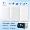 White CPAP air filters compatible with ResMeds AirSense 10, AirCurve 10 and S9 in sealed-edge and no-edge styles
