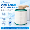 Full-circle HEPA and activated carbon filter compatible with Dysons TP00 TP01 TP02 TP03 AM11 and BP01 air purifiers