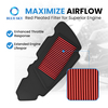 A417 motorcycle air filter for Yamaha RSZ 100cc high flow reusable intake filter