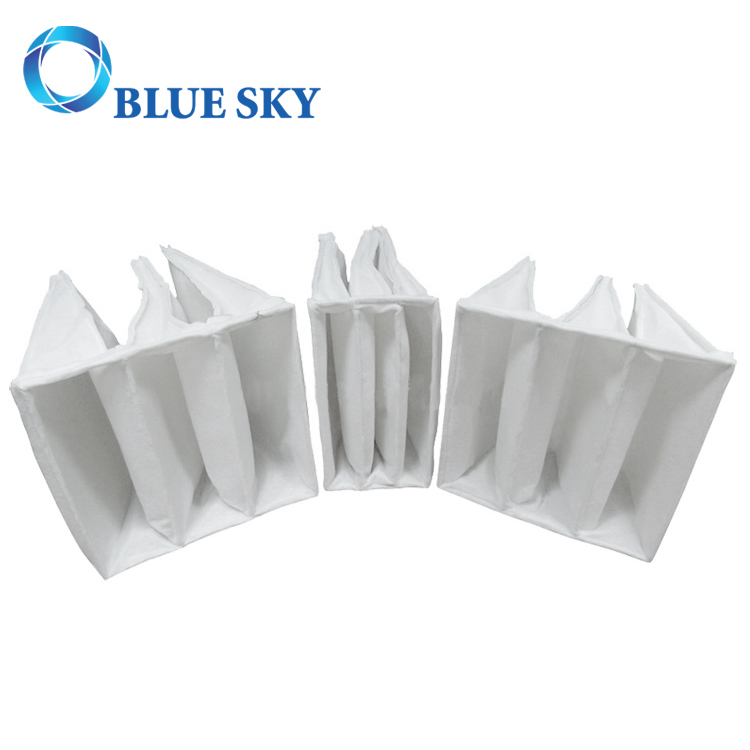Customized F5 Efficiency Non-woven HVAC Pocket Filter Bag